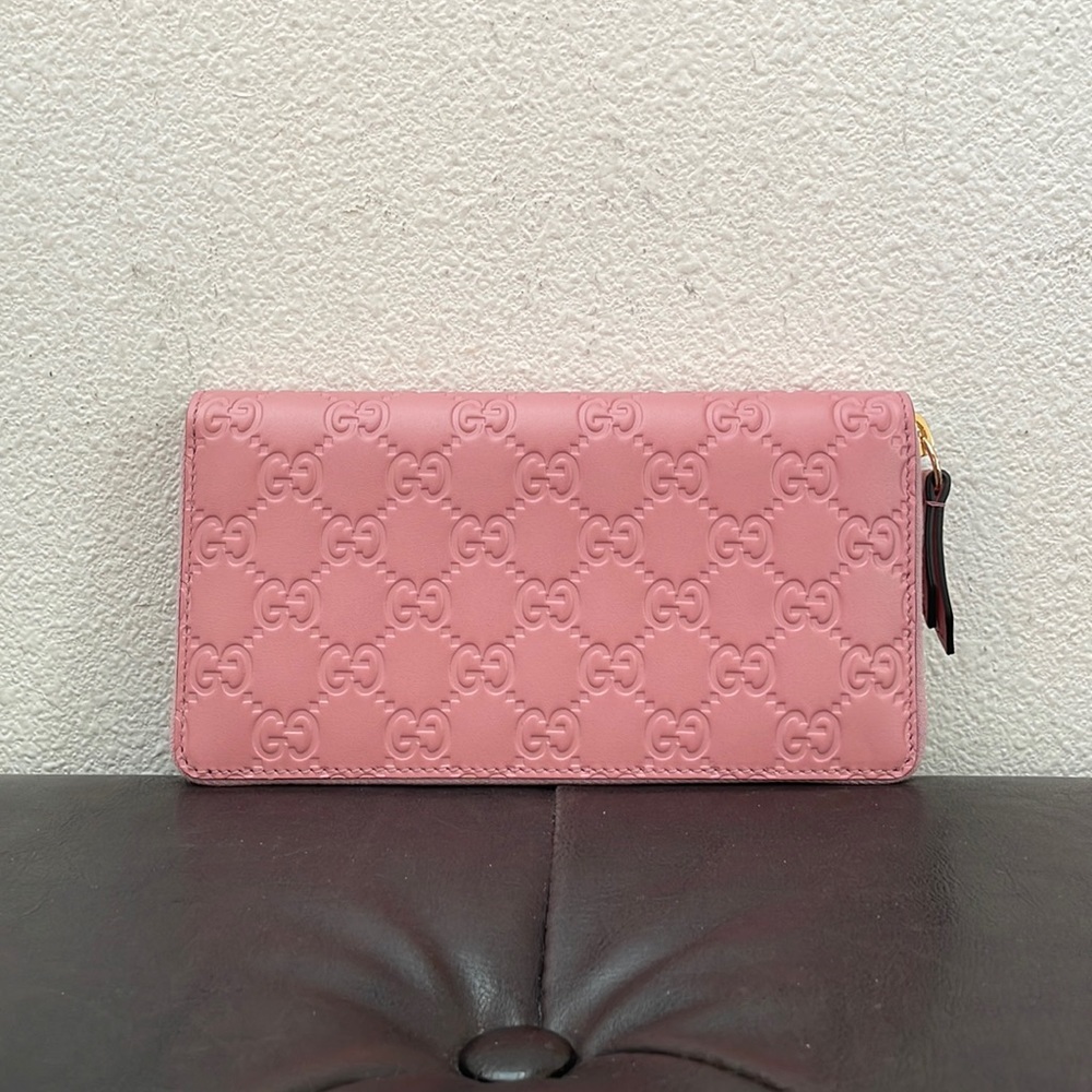 Gucci Rose Baby GG Wallet
